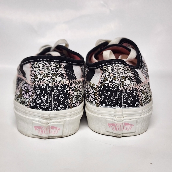 Vans Authentic Women Size Black White Checkered Skateboarding women 7.5, men 6 - Picture 5 of 11